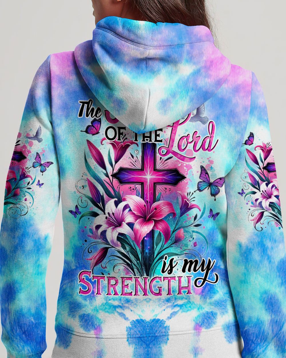 The Joy Of The Lord Is My Strength Women's All Ove Print Shirt - Tytd1607244
