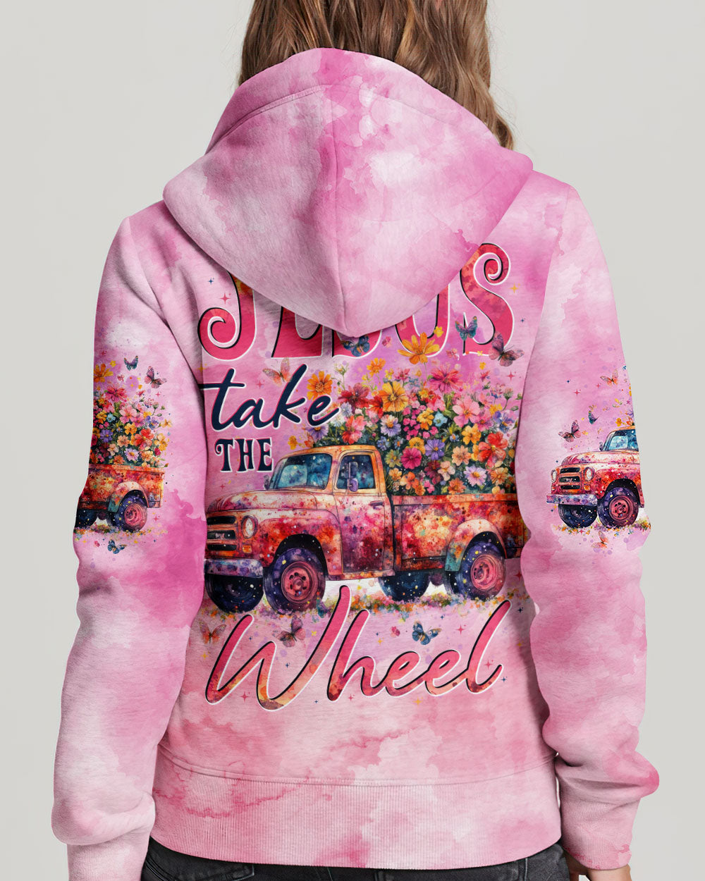 Jesus Take The Wheel Women's All Over Print Shirt - Tytd1612242