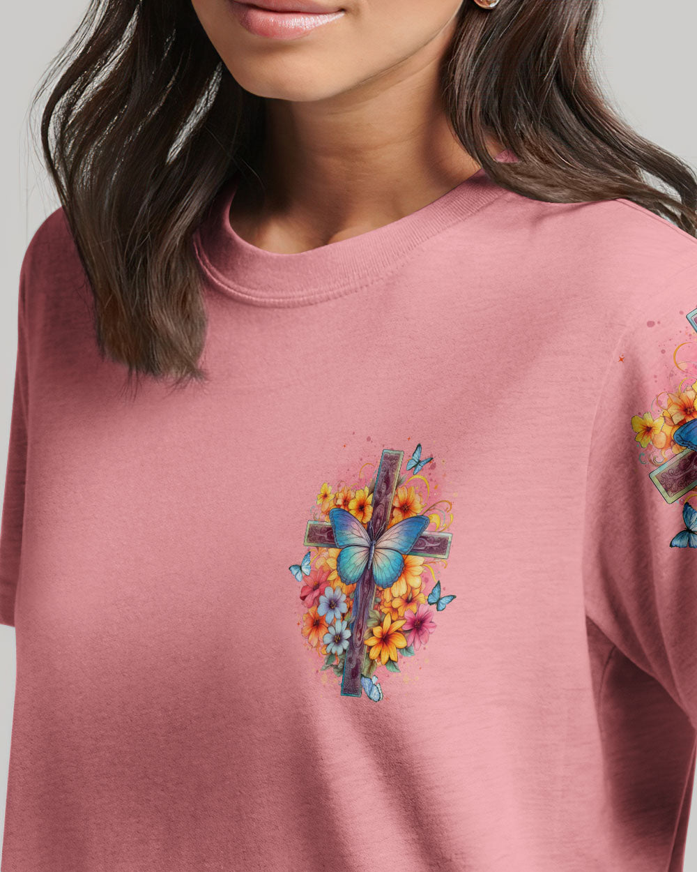 Lord Stood With Me Women's All Over Print Shirt - Tytd1702253