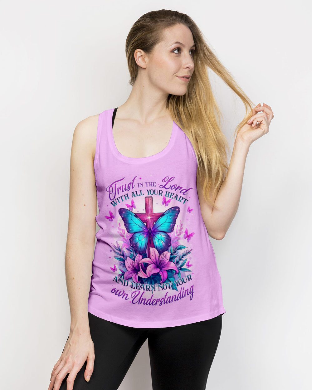 Trust In The Lord With All Your Heart Women's All Over Print Shirt - Tytd1703251