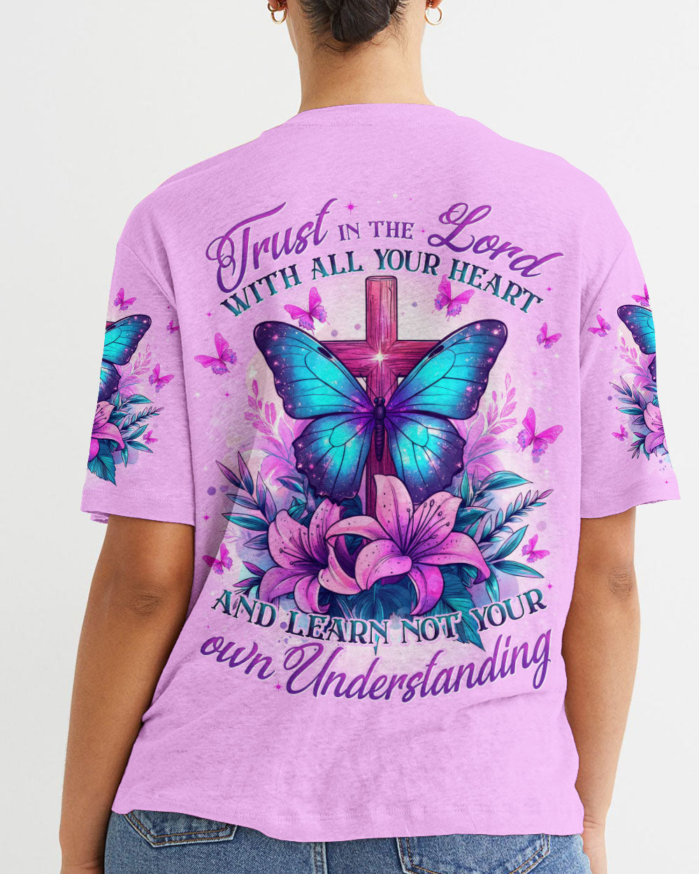 Trust In The Lord With All Your Heart Women's All Over Print Shirt - Tytd1703251