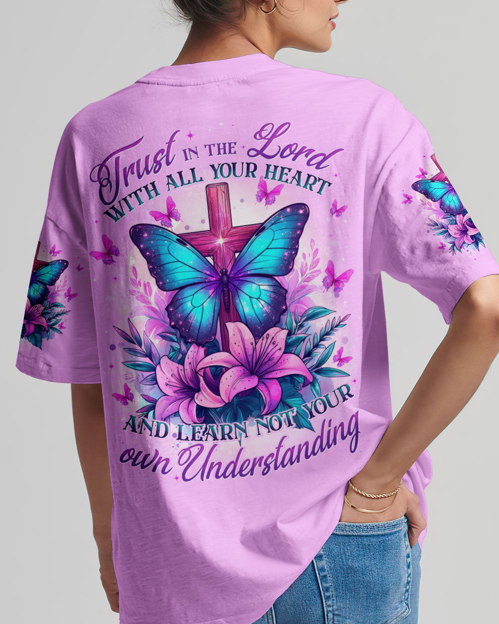 Trust In The Lord With All Your Heart Women's All Over Print Shirt - Tytd1703251