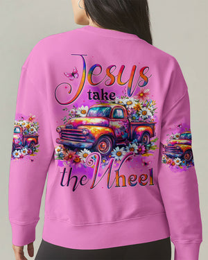 Jesus Take The Wheel Women's All Over Print Shirt - Tytd1704252