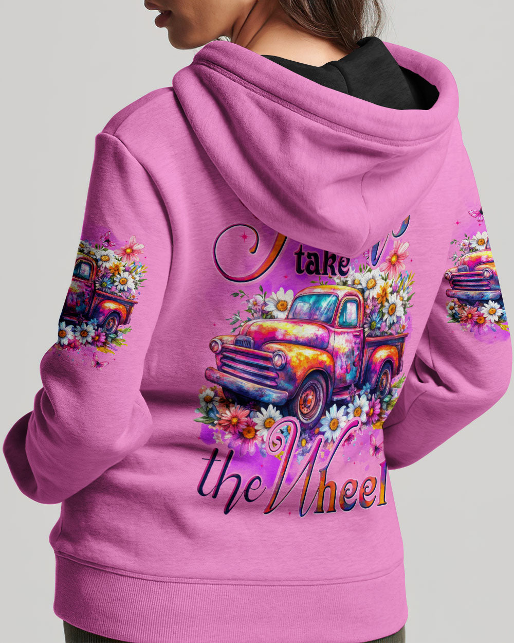 Jesus Take The Wheel Women's All Over Print Shirt - Tytd1704252