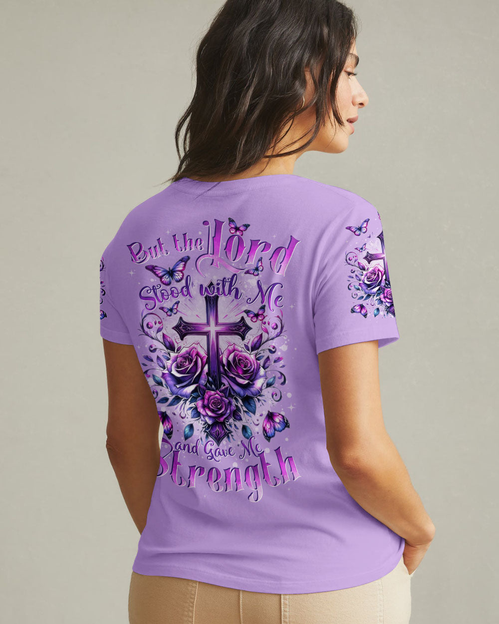 Lord Stood With Me Women's All Over Print Shirt - Tytd1709241