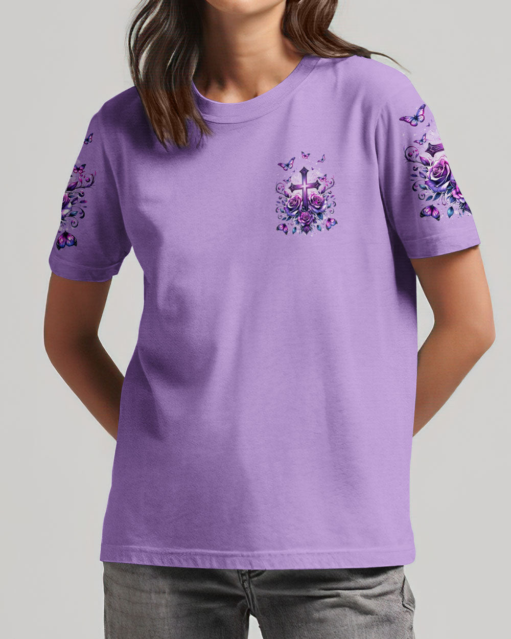 Lord Stood With Me Women's All Over Print Shirt - Tytd1709241