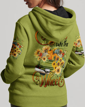 Jesus Take The Wheel Women's All Over Print Shirt - Tytd1712251