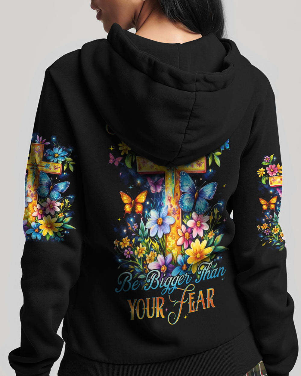 Let Your Faith In God Be Bigger Than Your Fear Women's All Over Print Shirt - Tytd1802252