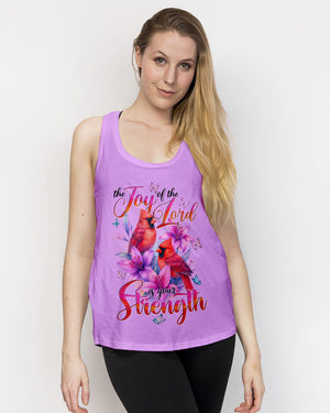 The Joy Of The Lord Is Your Strength Cardinals All Over Print Shirt - Tytd1804252