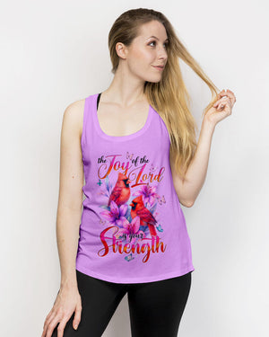 The Joy Of The Lord Is Your Strength Cardinals All Over Print Shirt - Tytd1804252