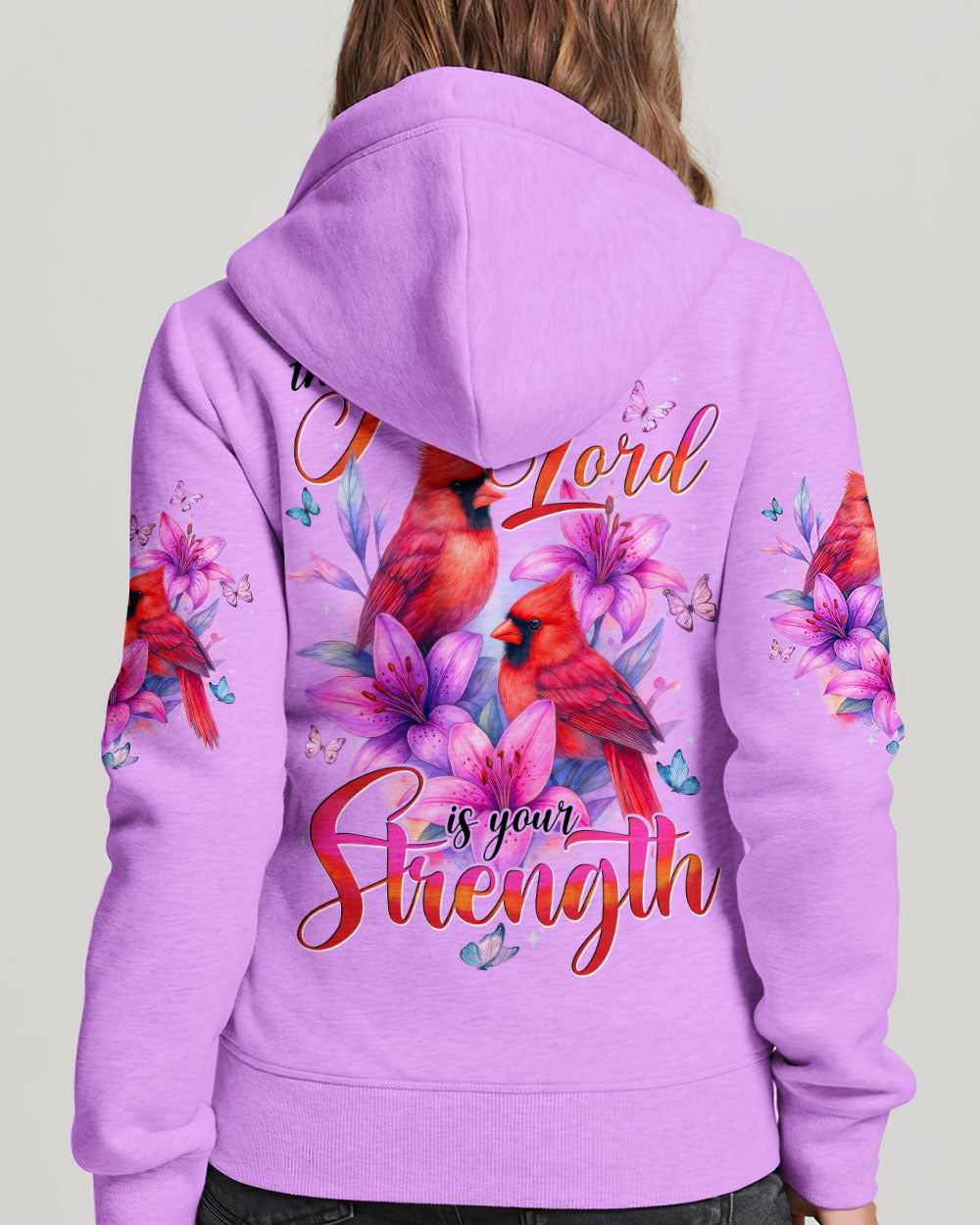 The Joy Of The Lord Is Your Strength Cardinals All Over Print Shirt - Tytd1804252