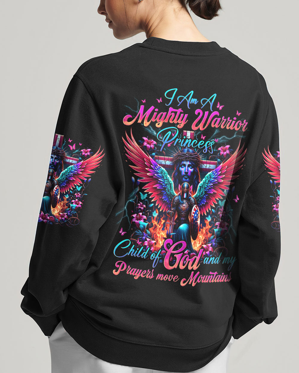 A Mighty Warrior Princess Child Of God Women's All Over Print Shirt - Tytd1806242
