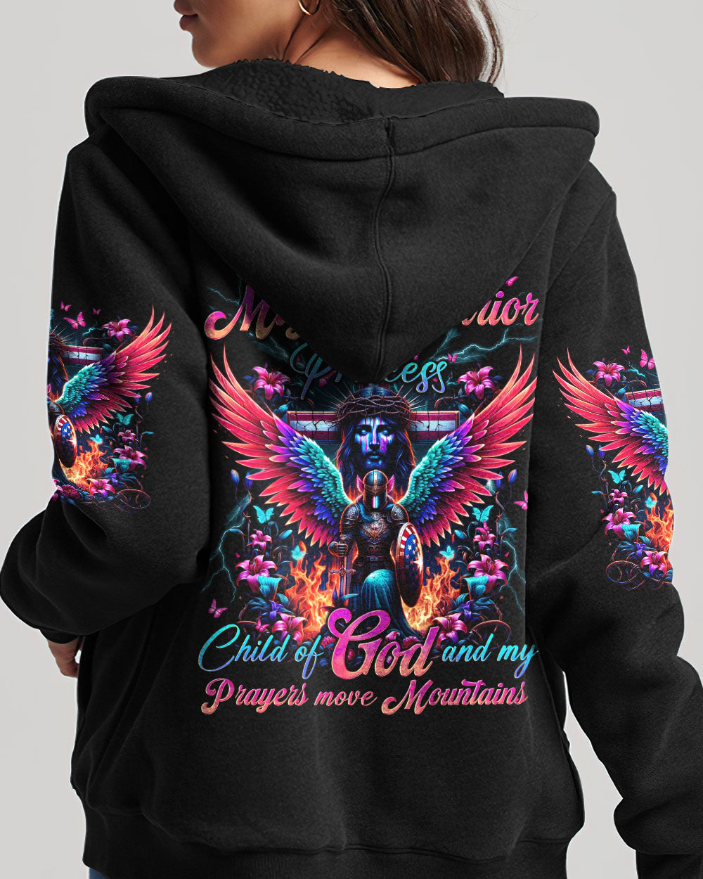 A Mighty Warrior Princess Child Of God Women's All Over Print Shirt - Tytd1806242