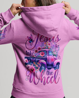 Jesus Take The Wheel Women's All Over Print Shirt - Tytd1806252