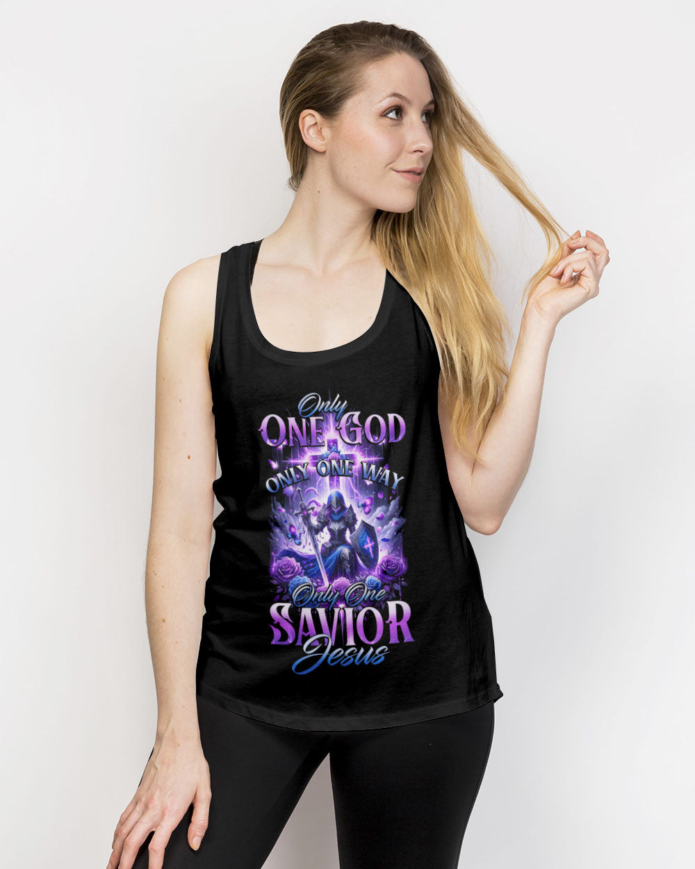 Only One God Women's All Over Print Shirt - Tytd1812234