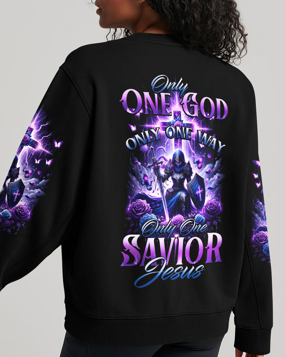 Only One God Women's All Over Print Shirt - Tytd1812234