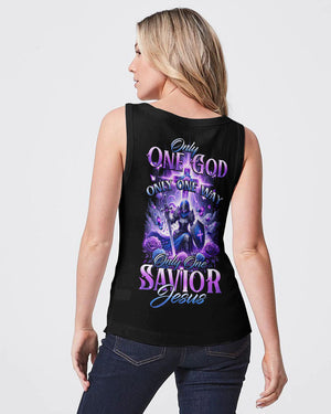 Only One God Women's All Over Print Shirt - Tytd1812234