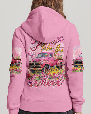 Jesus Take The Wheel Women's All Over Print Shirt - Tytd1902242