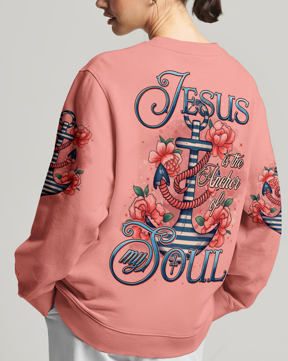 Jesus Is The Anchor Of My Soul Women's All Over Print Shirt - Tytd1902252