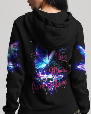 Believe That Miracles Are Sent From Above Women's All Over Print Shirt - Tytd1904241