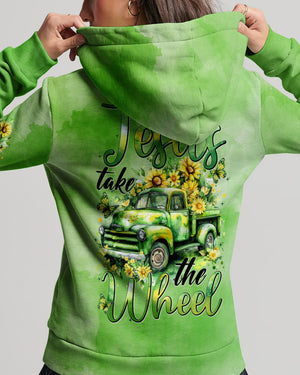 Jesus Take The Wheel Women's All Over Print Shirt - Tytd2001253