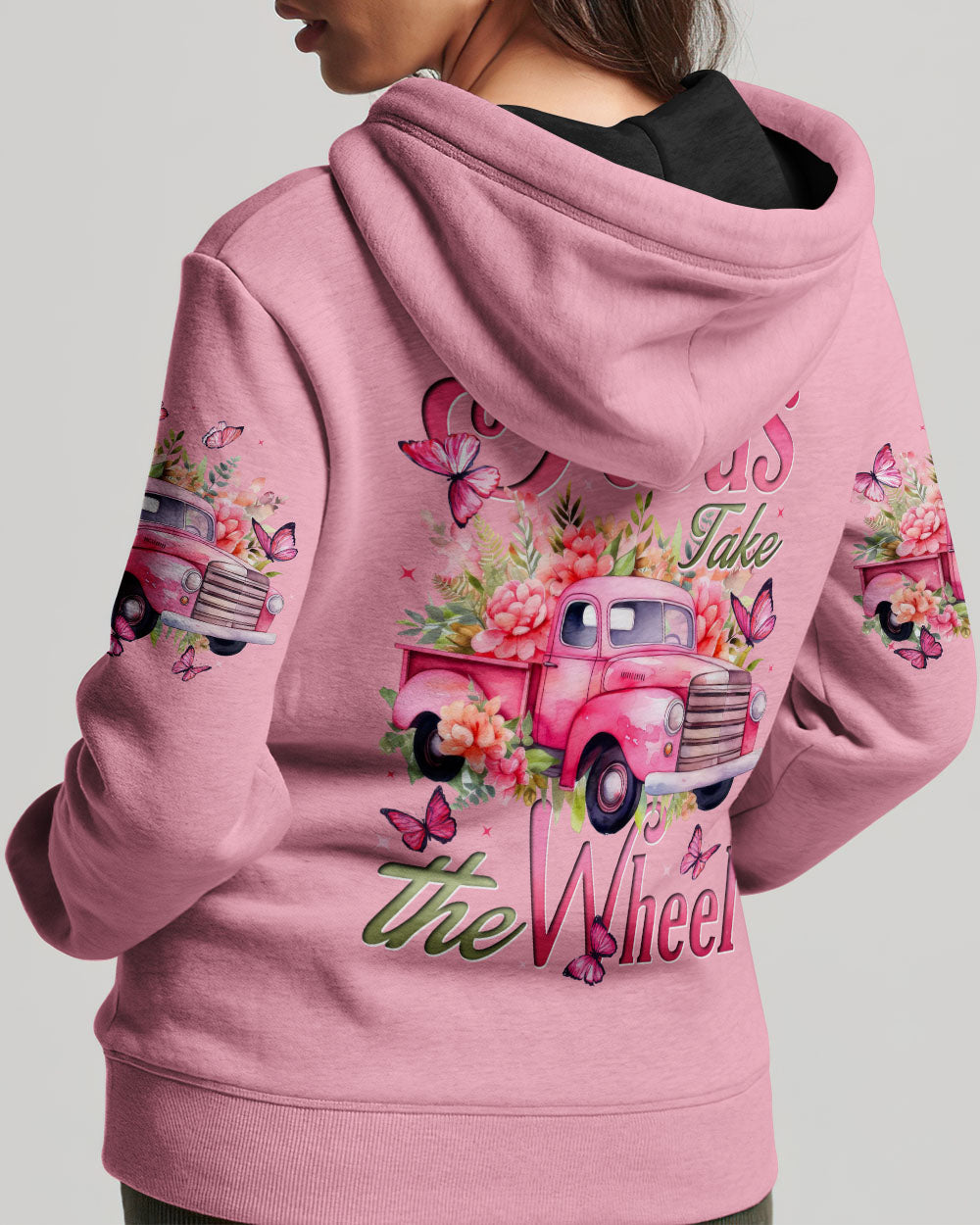 Jesus Take The Wheel Women's All Over Print Shirt - Tytd2002252