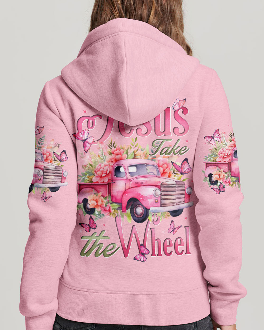 Jesus Take The Wheel Women's All Over Print Shirt - Tytd2002252