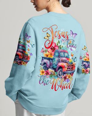 Jesus Take The Wheel Women's All Over Print Shirt - Tytd2003245