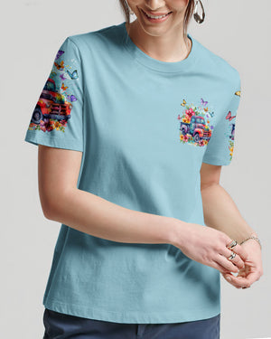 Jesus Take The Wheel Women's All Over Print Shirt - Tytd2003245
