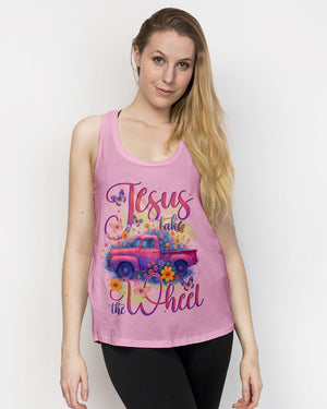 Jesus Take The Wheel Women's All Over Print Shirt - Tytd2005252