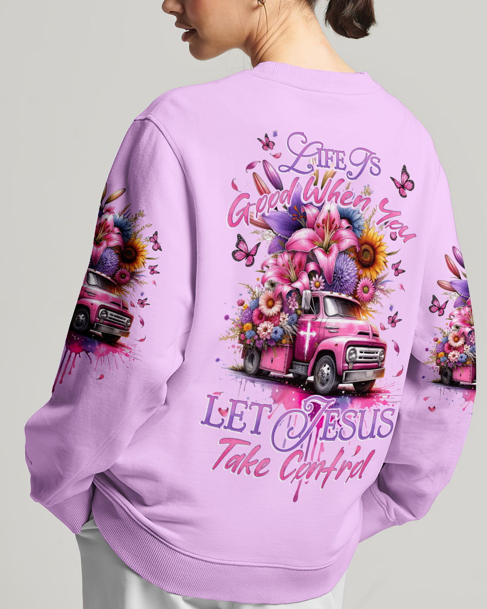 Jesus Take Control Women's All Over Print Shirt - Tytd2011232