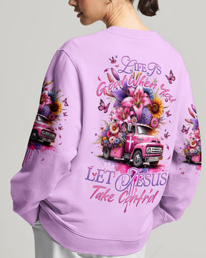 Jesus Take Control Women's All Over Print Shirt - Tytd2011232