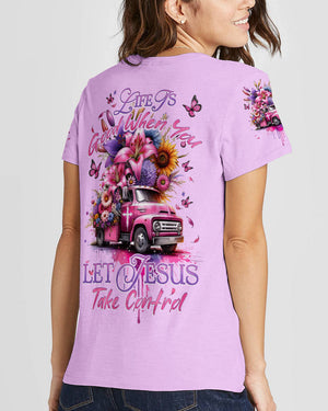 Jesus Take Control Women's All Over Print Shirt - Tytd2011232