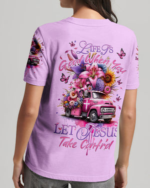 Jesus Take Control Women's All Over Print Shirt - Tytd2011232