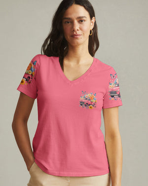 Jesus Take The Wheel Women's All Over Print Shirt - Tytd2011252