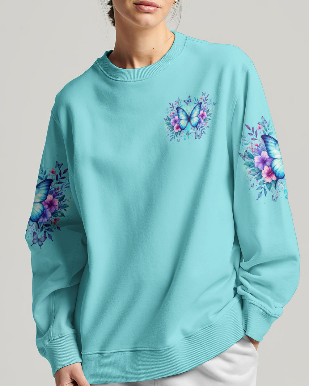 Butterflies Appear When Angels Are Near Women's All Over Print Shirt - Tytd2101251