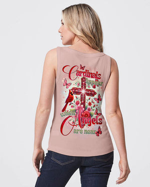 When Cardinals Appear Angels Are Near Women's All Over Print Shirt - Tytd2102251
