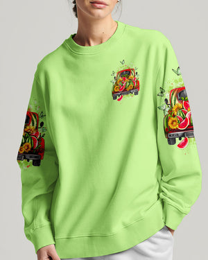 Jesus Take The Wheel Watermelon Women's All Over Print Shirt - Tytd2103243