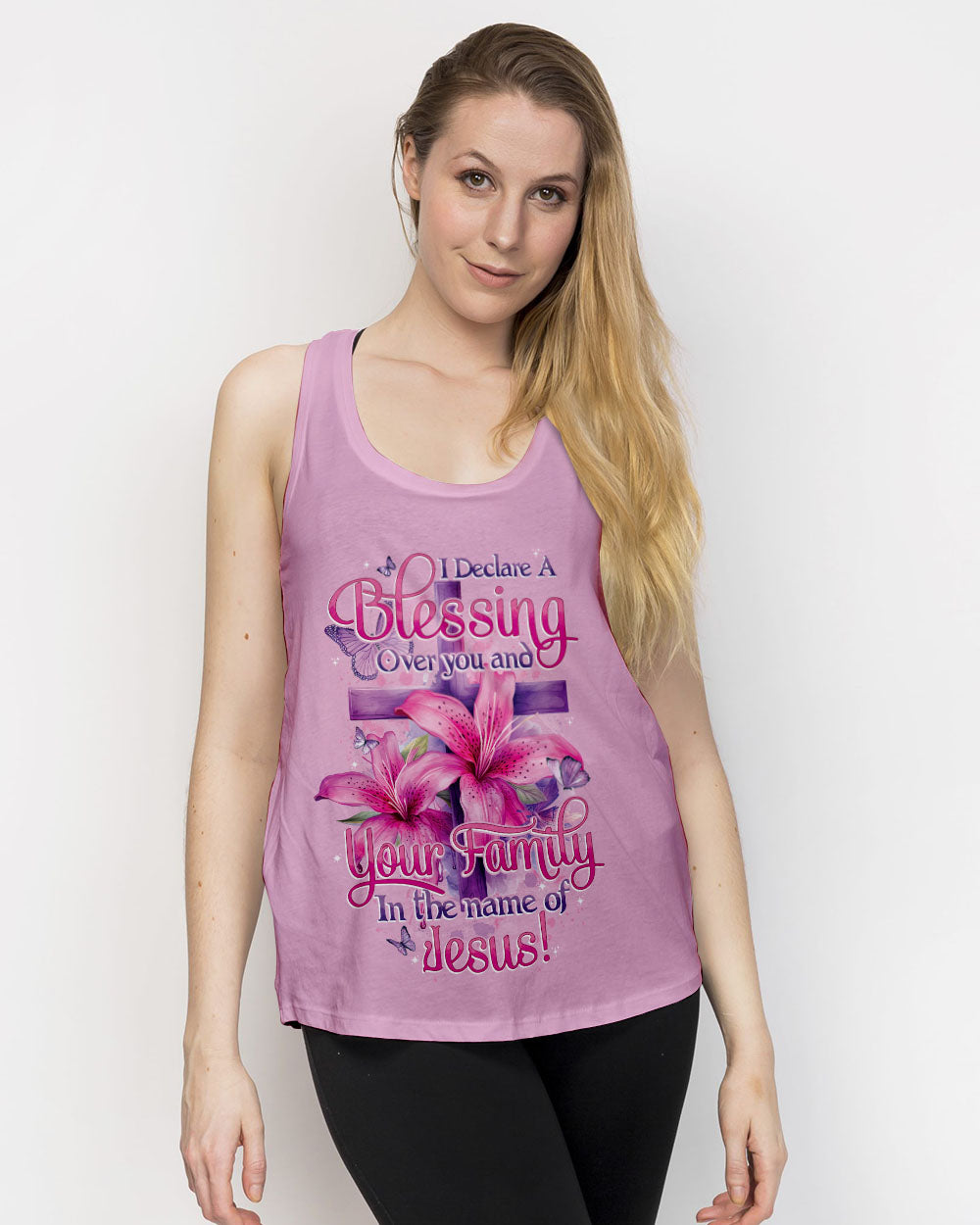 Blessing In The Name Of Jesus Women's All Over Print Shirt - Tytd2201242