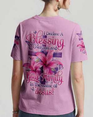 Blessing In The Name Of Jesus Women's All Over Print Shirt - Tytd2201242