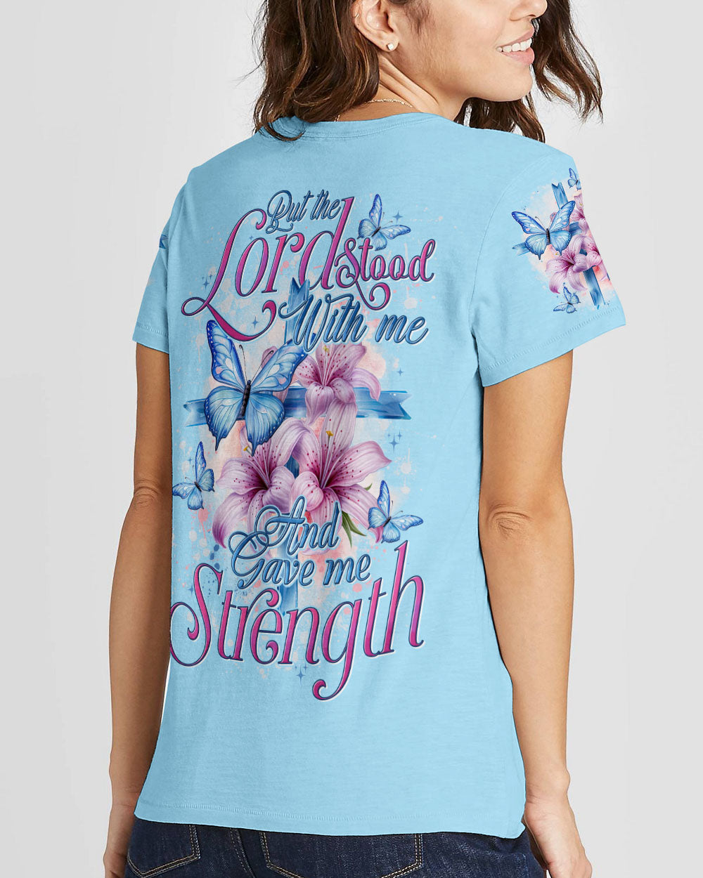 Lord Stood With Me Women's All Over Print Shirt - Tytd2205241