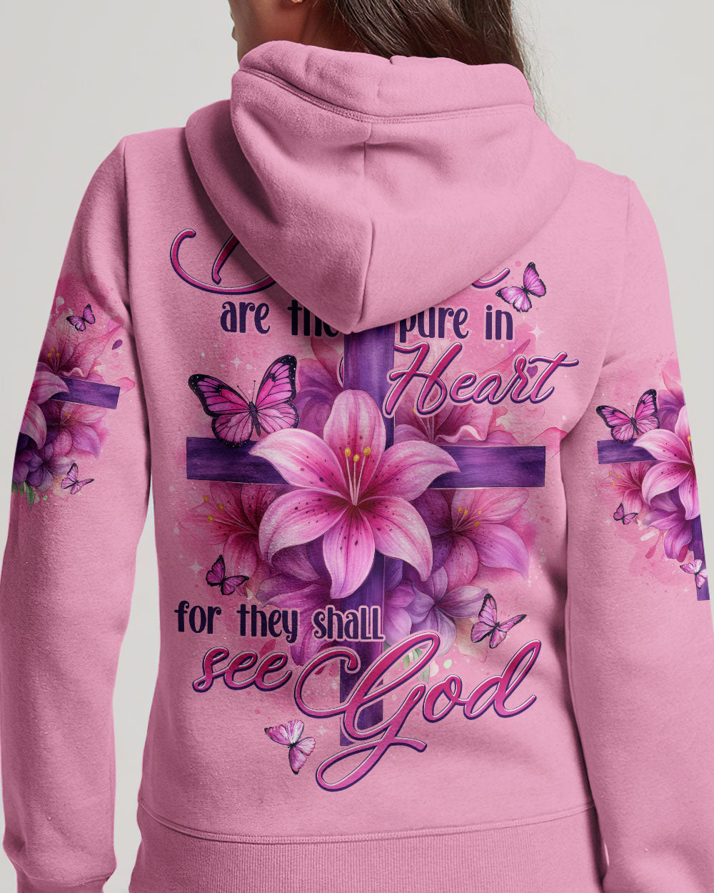 Blessed Are The Pure In Heart Women's All Over Print Shirt - Tytd2210251