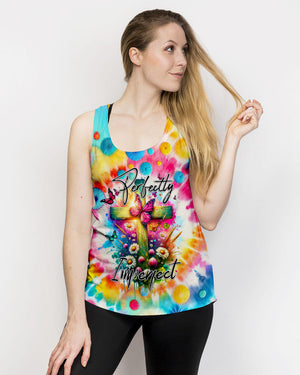 Perfectly Imperfect Tie Dye Women's All Over Print Shirt - Tytd2301243