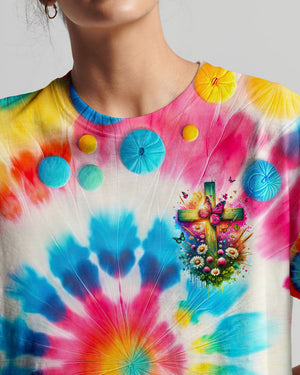Perfectly Imperfect Tie Dye Women's All Over Print Shirt - Tytd2301243