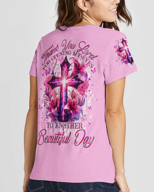 Thank You Lord For Opening My Eyes Women's All Over Print Shirt - Tytd2305241