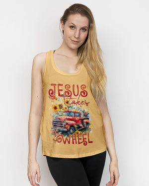 Jesus Take The Wheel Women's All Over Print Shirt - Tytd2307241