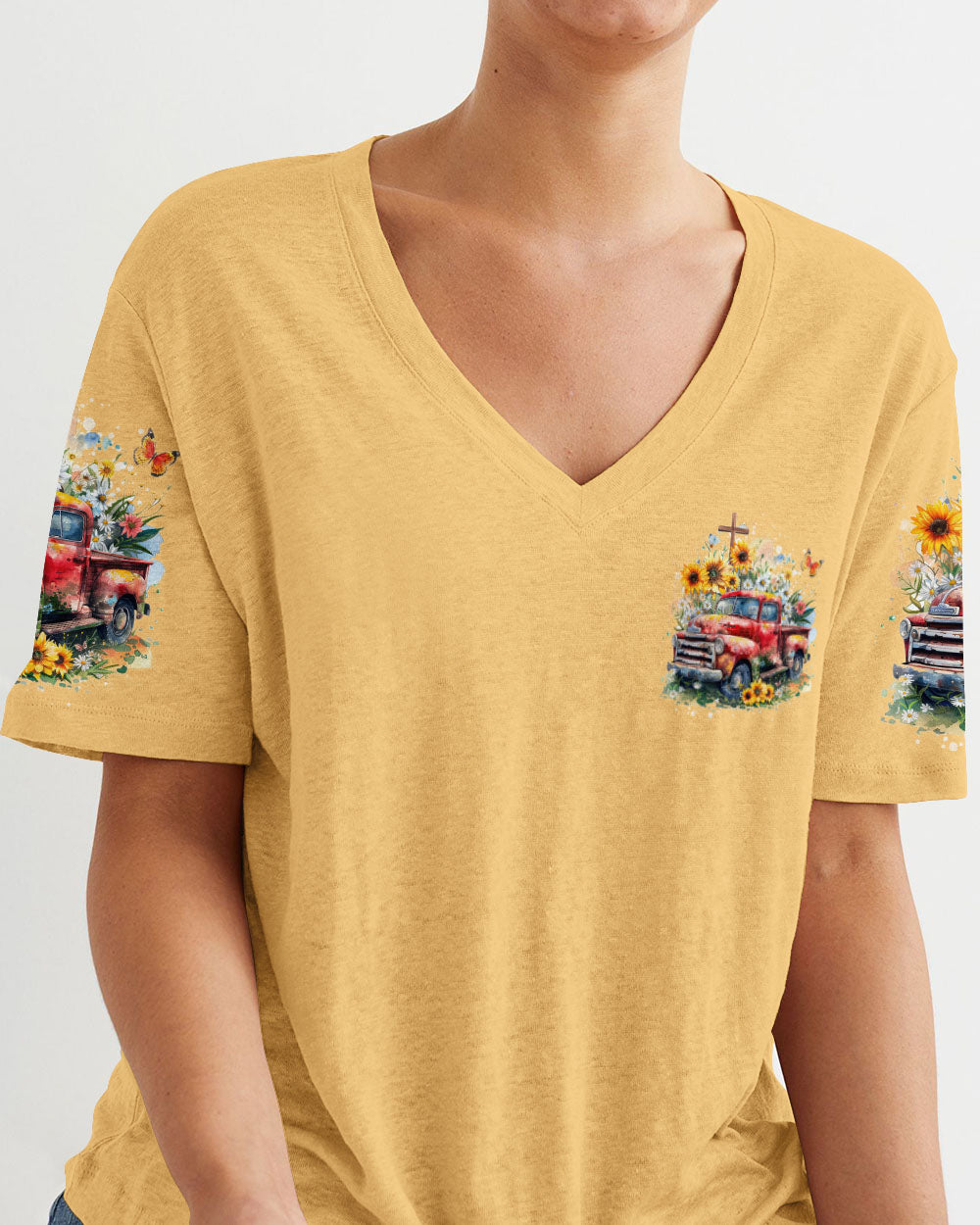 Jesus Take The Wheel Women's All Over Print Shirt - Tytd2307241