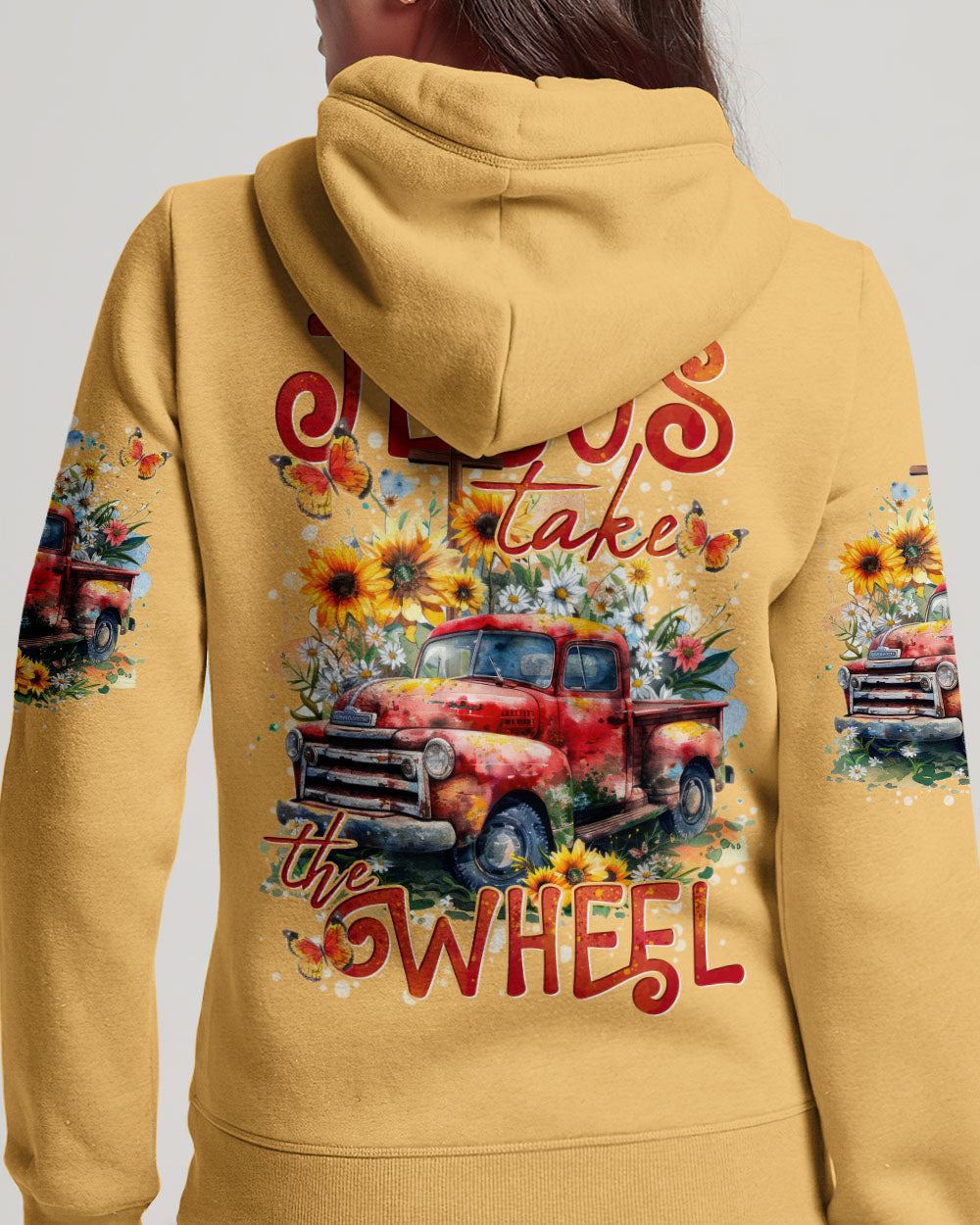 Jesus Take The Wheel Women's All Over Print Shirt - Tytd2307241