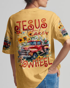 Jesus Take The Wheel Women's All Over Print Shirt - Tytd2307241