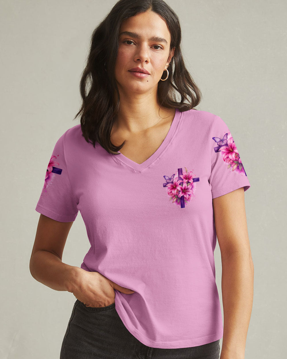 With God All Things Are Possible Women's All Over Print Shirt - Tytd2307251